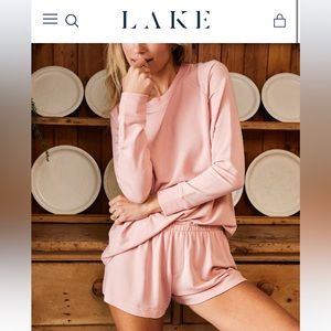 Lake relax shorts set
